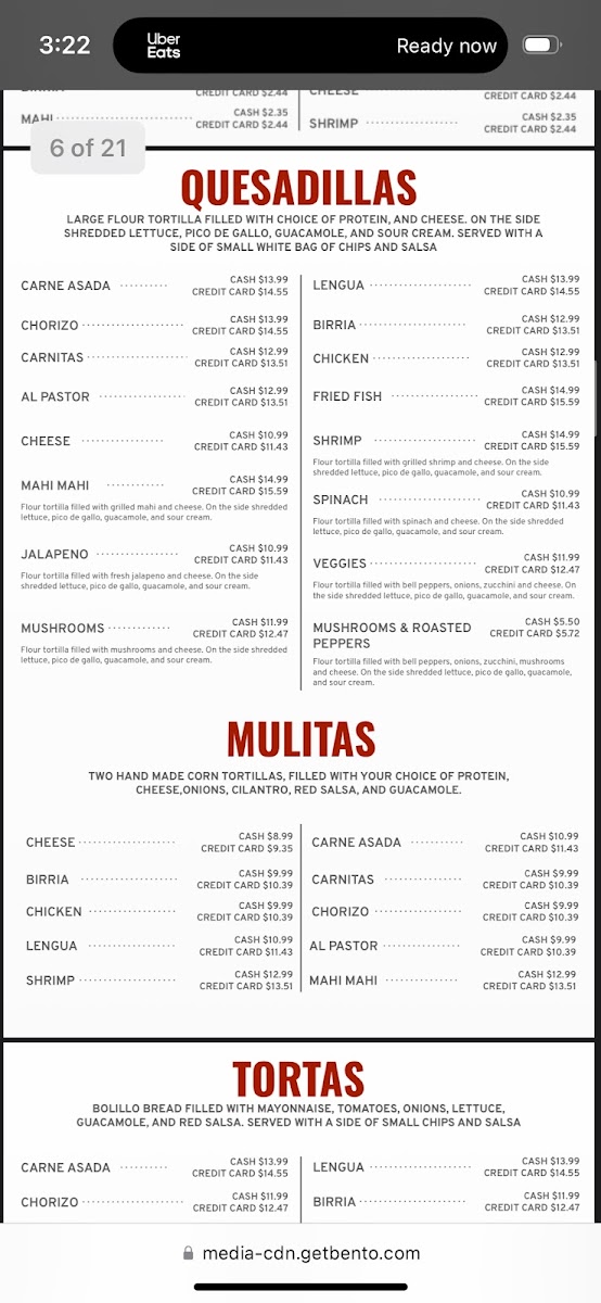 Tacos Por Favor Menu - Image 1