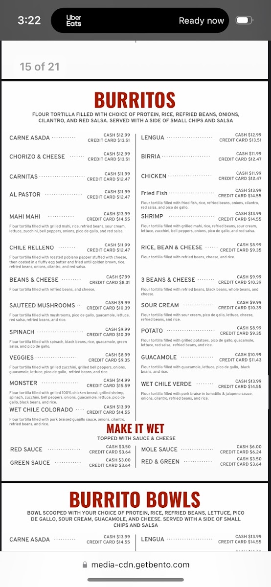 Tacos Por Favor Menu - Image 2