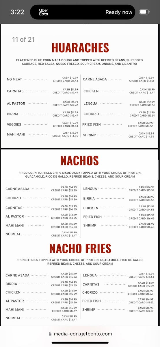 Tacos Por Favor Menu - Image 3