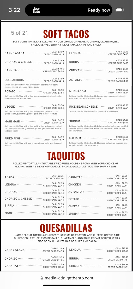 Tacos Por Favor Menu - Image 6